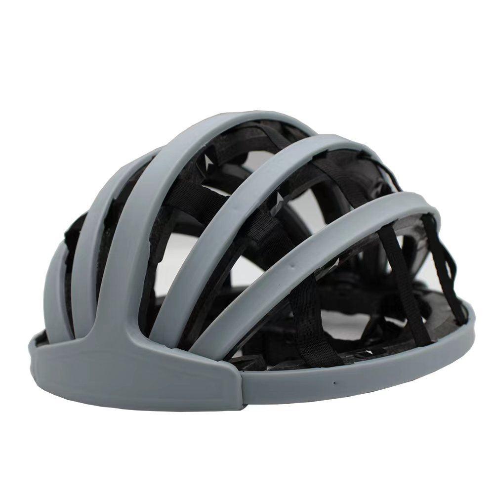 Ftiier Foldable Cycling Helmet - Ultralight 250g Portable Bike Helmet - High-Density Impact Resistant PC+EPS Protection for Road &amp; MTB (M/L)