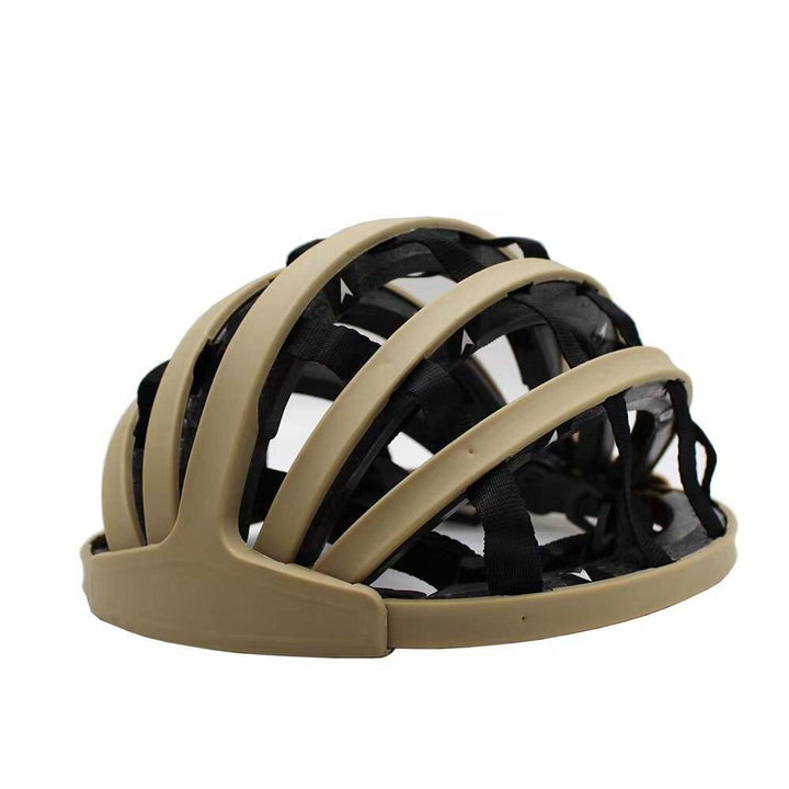 Ftiier Foldable Cycling Helmet - Ultralight 250g Portable Bike Helmet - High-Density Impact Resistant PC+EPS Protection for Road &amp; MTB (M/L)
