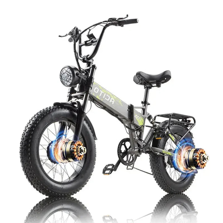 OTIDA R7 MAX Dual Motor Electric Bike with Hydraulic Brakes and Full Suspension