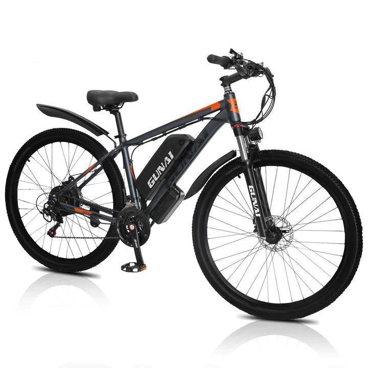 GUNAI GN29 Electric Bike with Front Shock Absorber and IPX3 Waterproof Rating