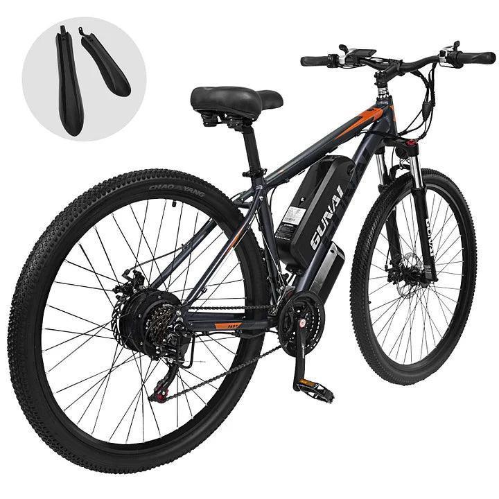 GUNAI GN29 Electric Bike with Front Shock Absorber and IPX3 Waterproof Rating