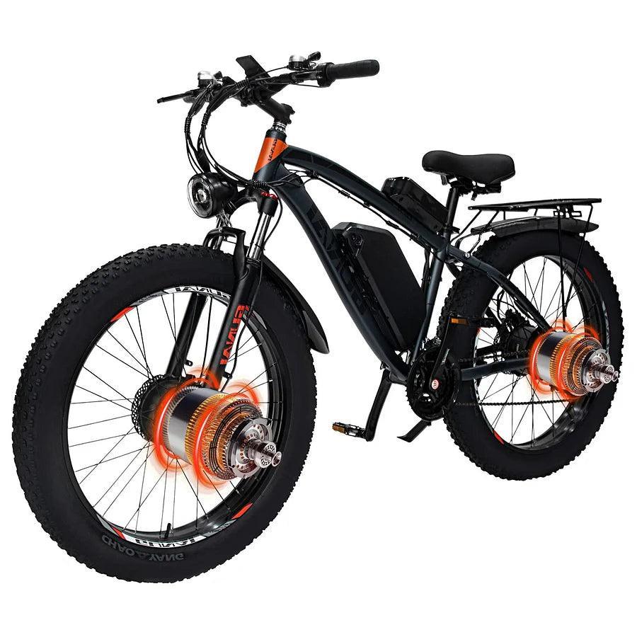 GUNAI GN88 Dual Motor Electric Mountain Bike with 55km/h Max Speed