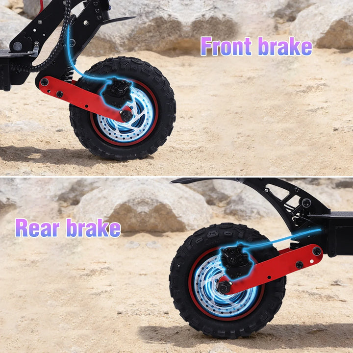 FREEBOY H6 Electric Scooter – 1200W Motor, 60 km/h