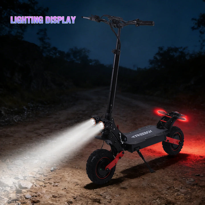 FREEBOY H6 Electric Scooter – 1200W Motor, 60 km/h