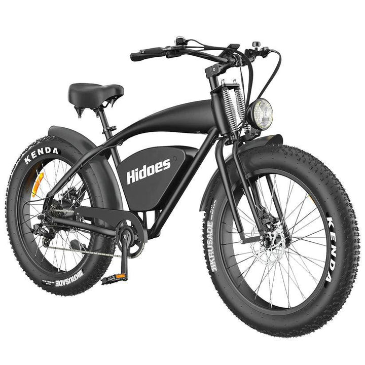 Hidoes B3 Fat Tire Electric Mountain Bike with Oil Brakes and Three Riding Modes