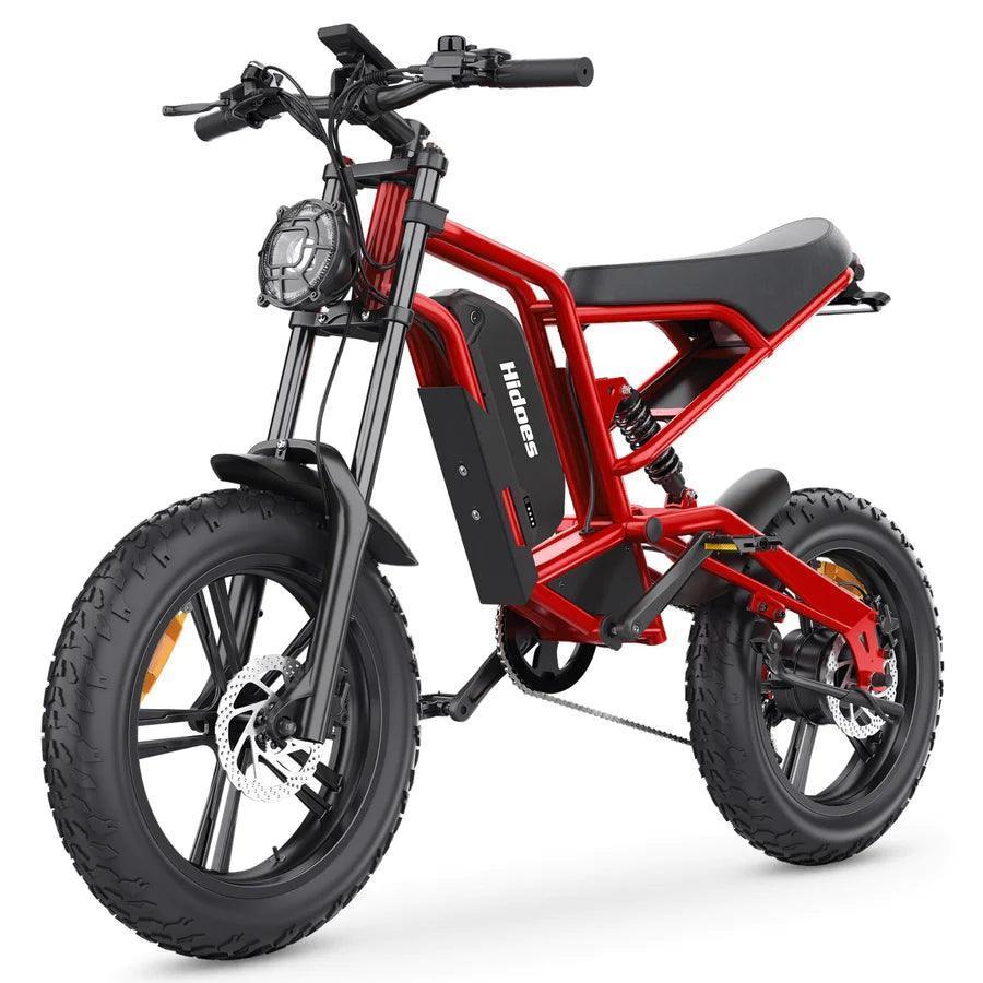 Hidoes B6 Fat Tire Electric Bike Built for Mountain Trails and Off-Road Terrain