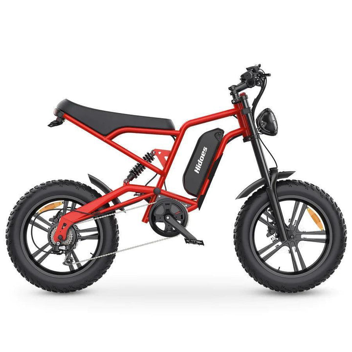 Hidoes B6 Fat Tire Electric Bike Built for Mountain Trails and Off-Road Terrain