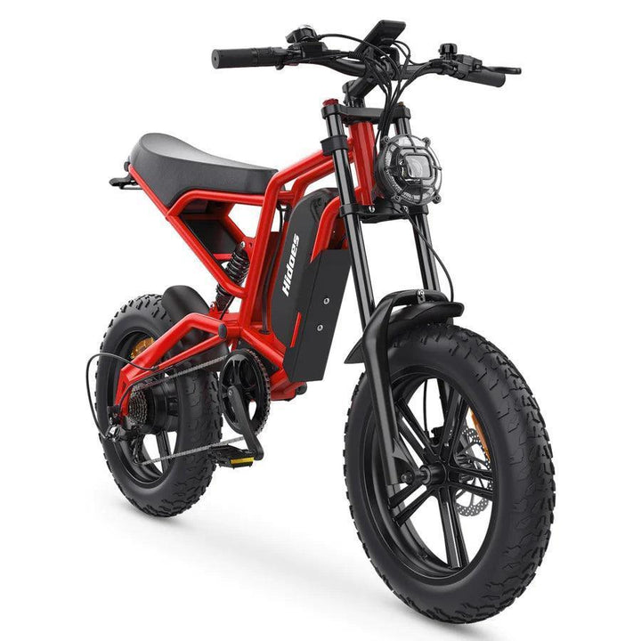 Hidoes B6 Fat Tire Electric Bike Built for Mountain Trails and Off-Road Terrain