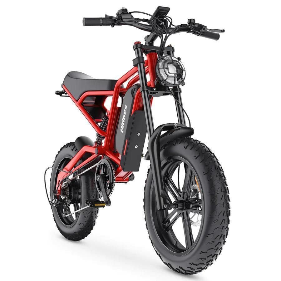 Hidoes B6 Fat Tire Electric Bike Built for Mountain Trails and Off-Road Terrain