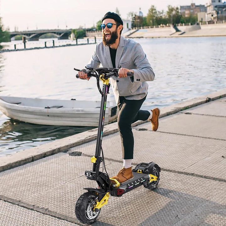 iENYRID ES60 Dual Motor Electric Scooter with Security Button Unlock System