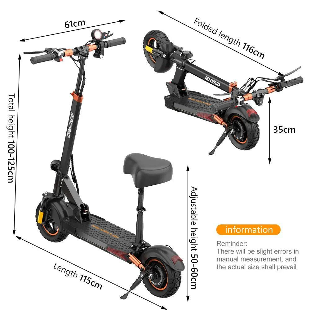 iENYRID M4 Pro S+ Max Electric Scooter with 800W Motor and High-Speed Performance