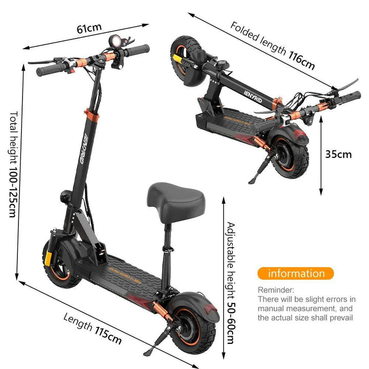 iENYRID M4 Pro S+ Max Electric Scooter with 800W Motor and High-Speed Performance