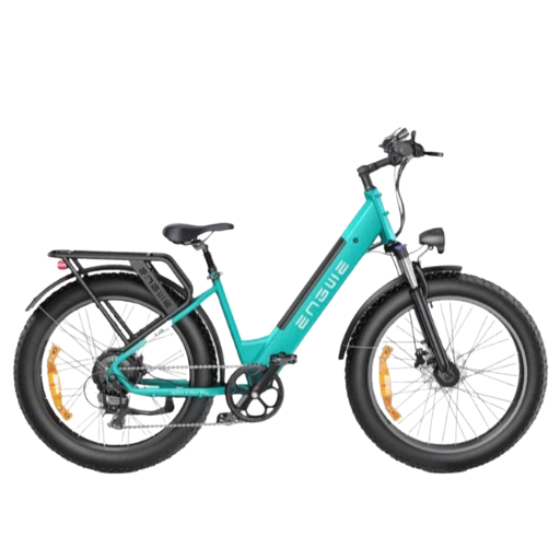 ENGWE E26 Electric Mountain Bike Available in High-Step and Step-Thru Frame Styles