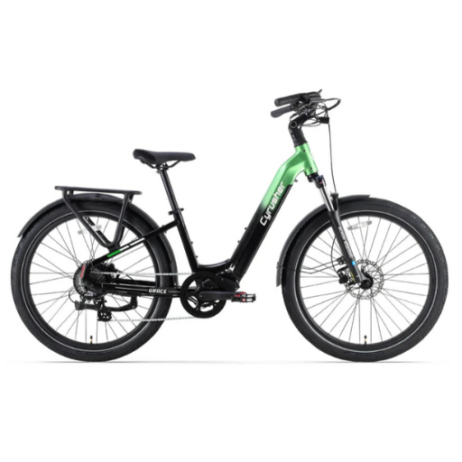 CYRUSHER Grace City Electric Bike with Shimano 8-Speed for Smooth Urban Riding