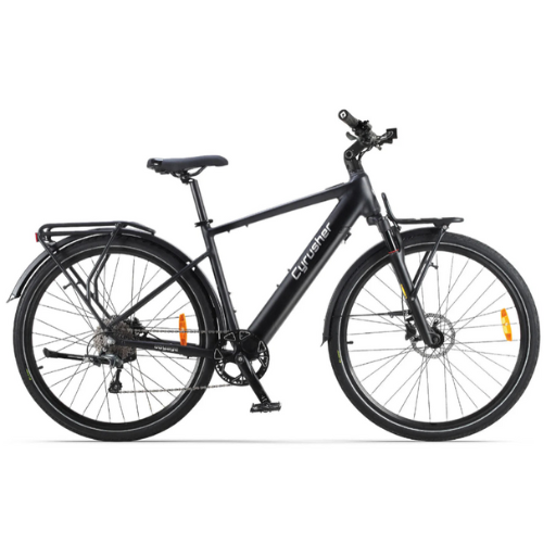 Cyrusher Voyage Trekking Electric Bike with Shimano 10-Speed and OLED Display
