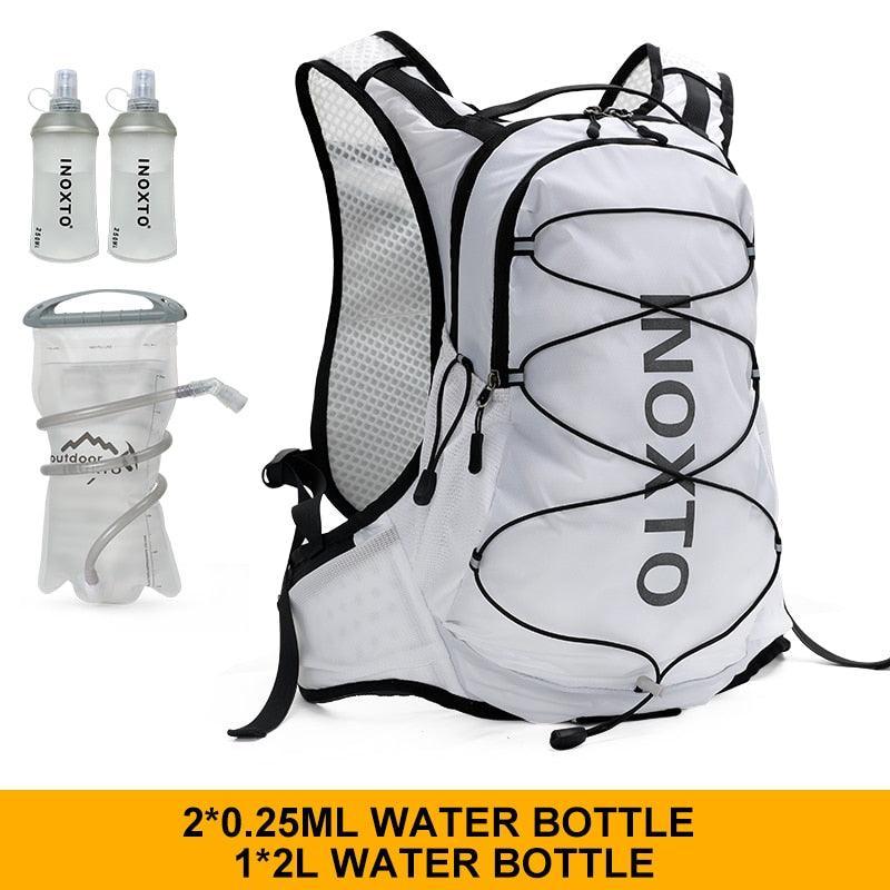 INOXTO 15L Professional Cycling Backpack - Lightweight Waterproof Sport Bag - Hydration Ready Daypack for MTB &amp; Road Biking (576T)