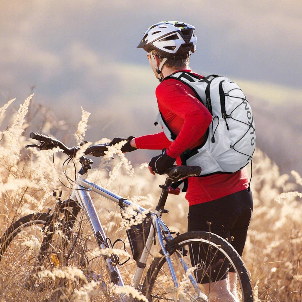 INOXTO 15L Professional Cycling Backpack - Lightweight Waterproof Sport Bag - Hydration Ready Daypack for MTB &amp; Road Biking (576T)