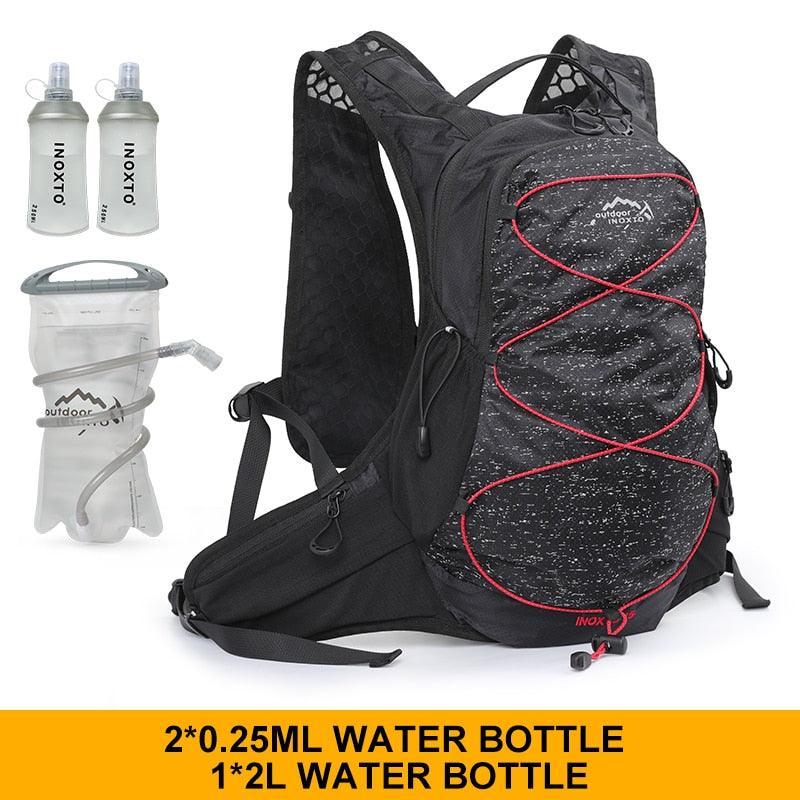 INOXTO 15L Professional Cycling Backpack - Lightweight Waterproof Sport Bag - Hydration Ready Daypack for MTB &amp; Road Biking (576T)