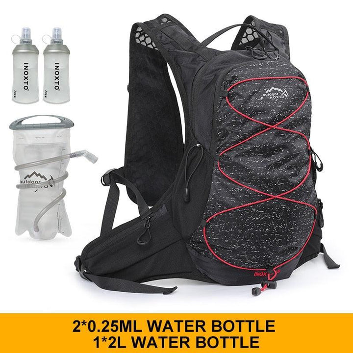 INOXTO 15L Professional Cycling Backpack - Lightweight Waterproof Sport Bag - Hydration Ready Daypack for MTB &amp; Road Biking (576T)