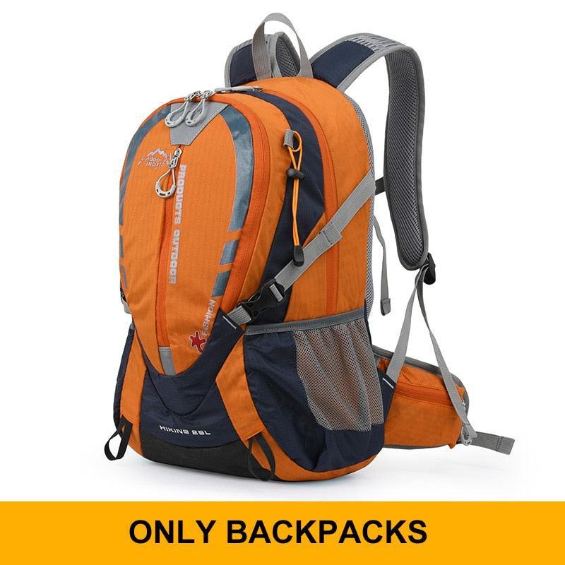 INOXTO 25L Professional Mountaineering Backpack - Hydration Compatible Hiking Daypack - Waterproof Polyester Sport Bag for Cycling &amp; Trekking