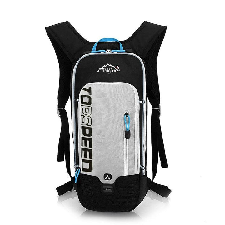INOXTO 6L Lightweight Cycling Backpack - Waterproof &amp; Breathable Hydration Pack - Reflective Sport Daypack with Helmet Holder (Model 528A)