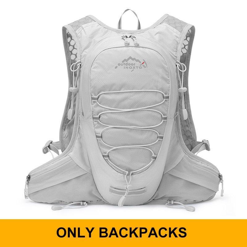 INOXTO Ultralight Waterproof Bicycle Backpack - Rainproof Cycling Daypack for MTB &amp; Road Bike - Ergonomic Breathable Sport Bag for Running &amp; Hiking