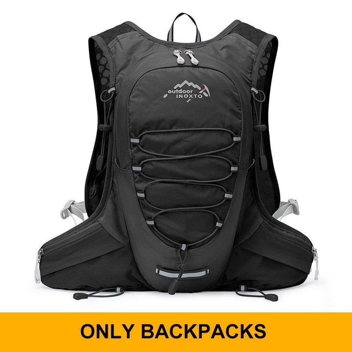 INOXTO Ultralight Waterproof Bicycle Backpack - Rainproof Cycling Daypack for MTB &amp; Road Bike - Ergonomic Breathable Sport Bag for Running &amp; Hiking