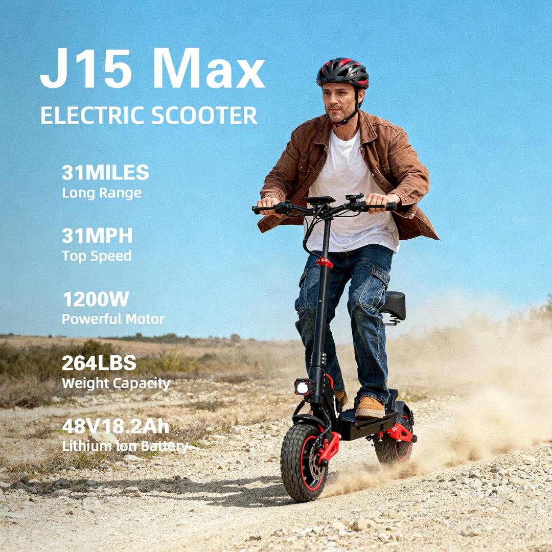 [Pre-Order] Freeboy J15 MAX Electric Scooter