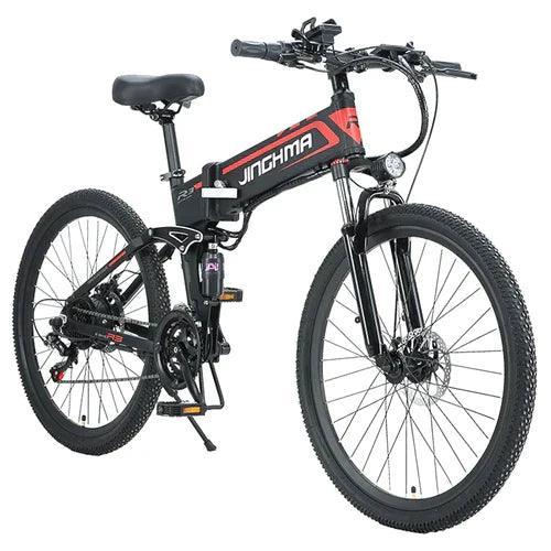 JINGHMA R3 Folding Dual Shock Absorption Electric Bike Built for Performance Riders