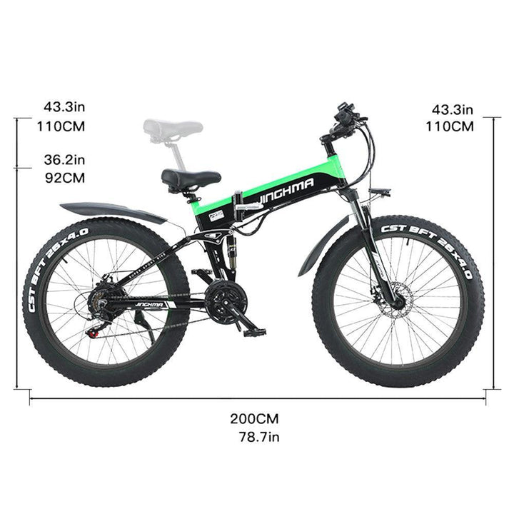 JINGHMA R5 Electric Bike Designed for Speed Performance and Off-Road Adventure
