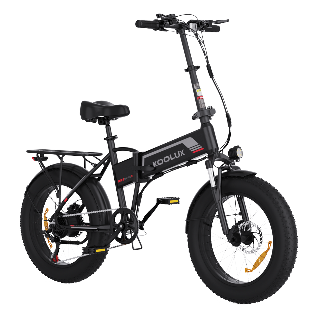 KOOLUX BK10S 48V 13Ah Lithium Battery 20*4.0 Inch Tire Folding Electric Bike