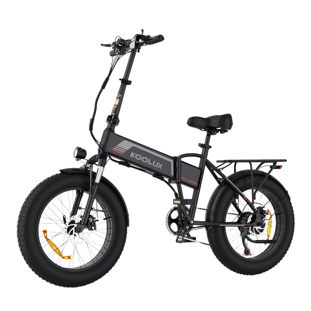 KOOLUX BK10S 48V 13Ah Lithium Battery 20*4.0 Inch Tire Folding Electric Bike