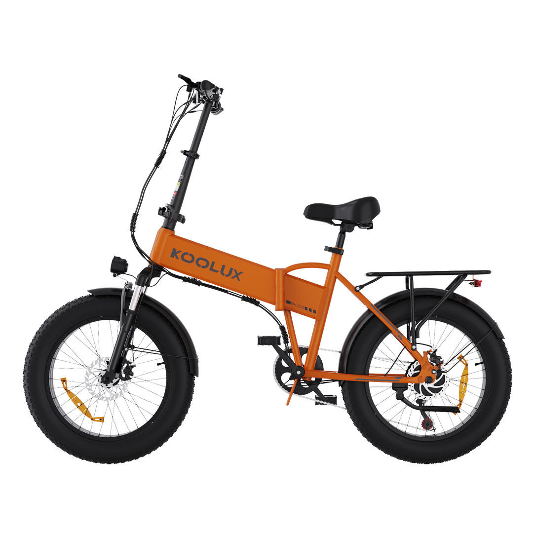 KOOLUX BK10S 48V 13Ah Lithium Battery 20*4.0 Inch Tire Folding Electric Bike