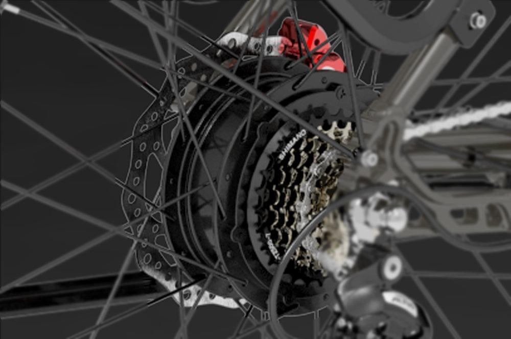 Lankeleisi MX600 Pro Electric Trekking Bike Built for Long-Distance Trail Riding