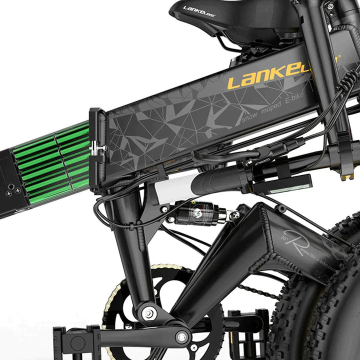 Lankeleisi RV700 Explorer Electric Mountain Bike with Dual Hydraulic Disc Brakes