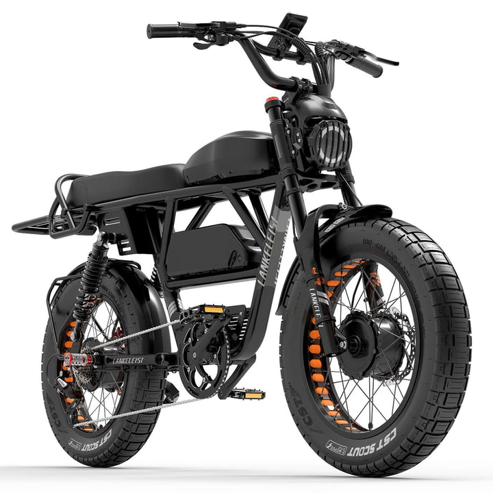 Lankeleisi X-Black Knight Dual Motor Electric Bike with High-Performance Powertrain