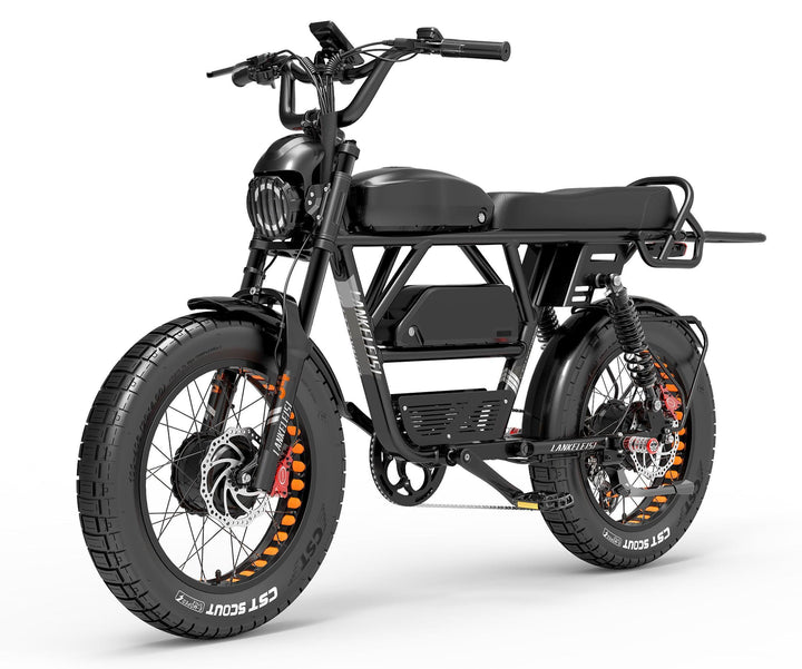 Lankeleisi X-Black Knight Dual Motor Electric Bike with High-Performance Powertrain