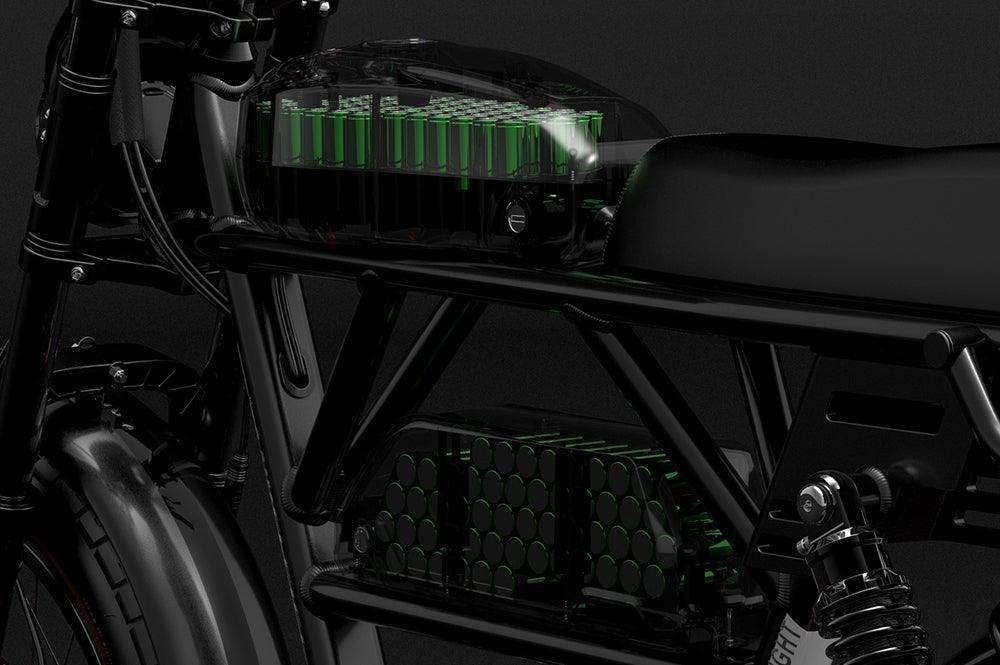 Lankeleisi X-Black Knight Dual Motor Electric Bike with High-Performance Powertrain