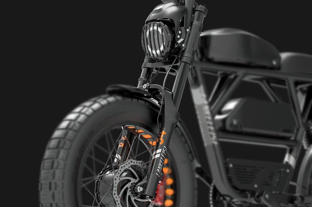 Lankeleisi X-Black Knight Dual Motor Electric Bike with High-Performance Powertrain