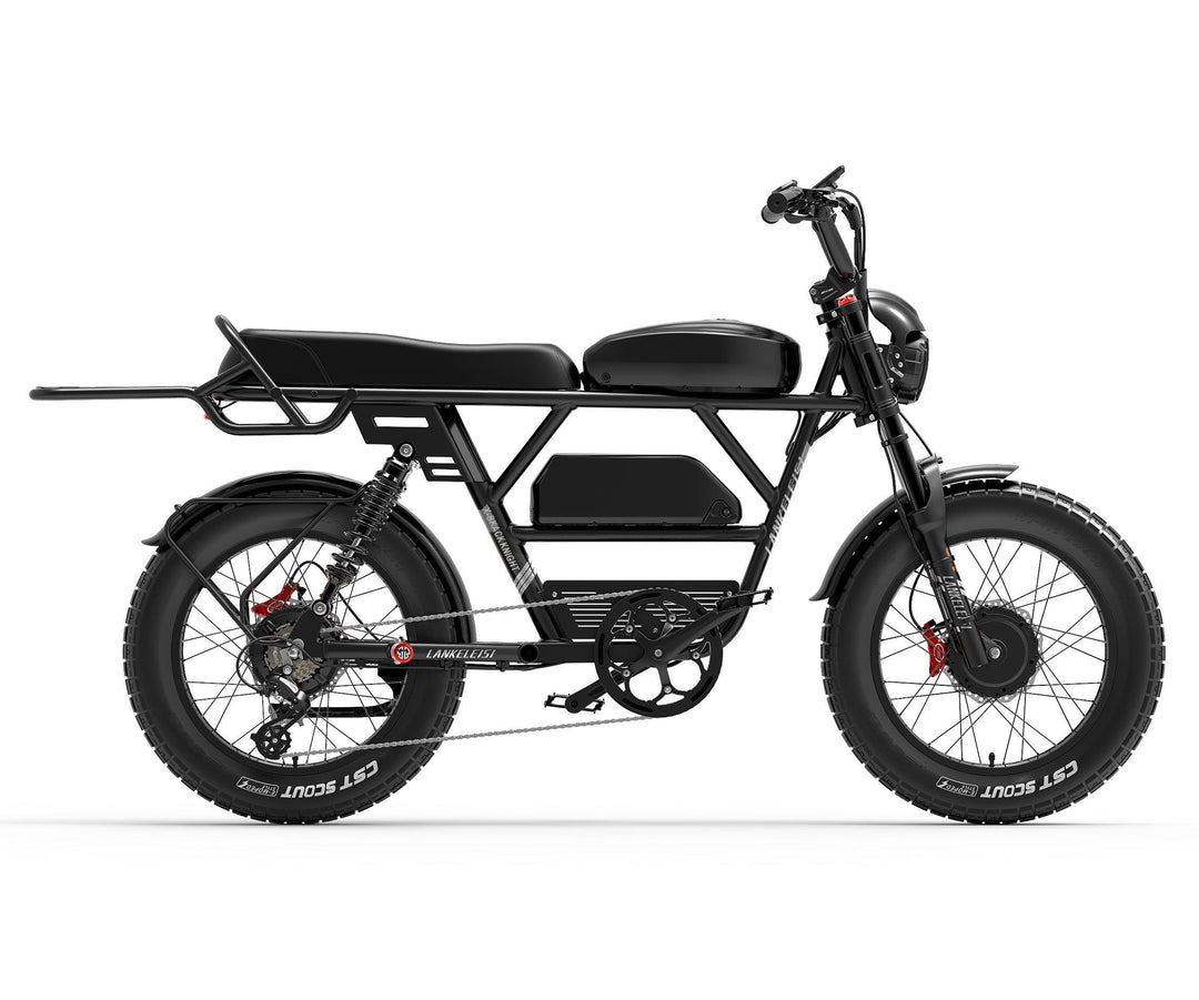 Lankeleisi X-Black Knight Dual Motor Electric Bike with High-Performance Powertrain