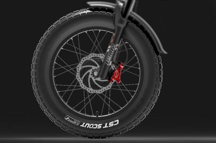 Lankeleisi X-Black Knight Dual Motor Electric Bike with High-Performance Powertrain