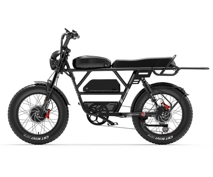 Lankeleisi X-Black Knight Dual Motor Electric Bike with High-Performance Powertrain