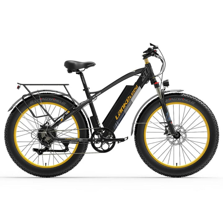 Lankeleisi XC4000 Fat Tire Electric Bike for Mountain Trails and All-Terrain Riding