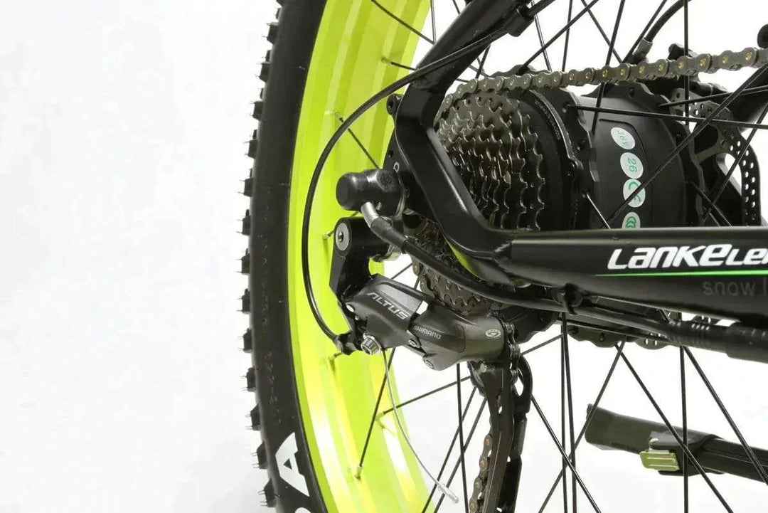 Lankeleisi XC4000 Fat Tire Electric Bike for Mountain Trails and All-Terrain Riding