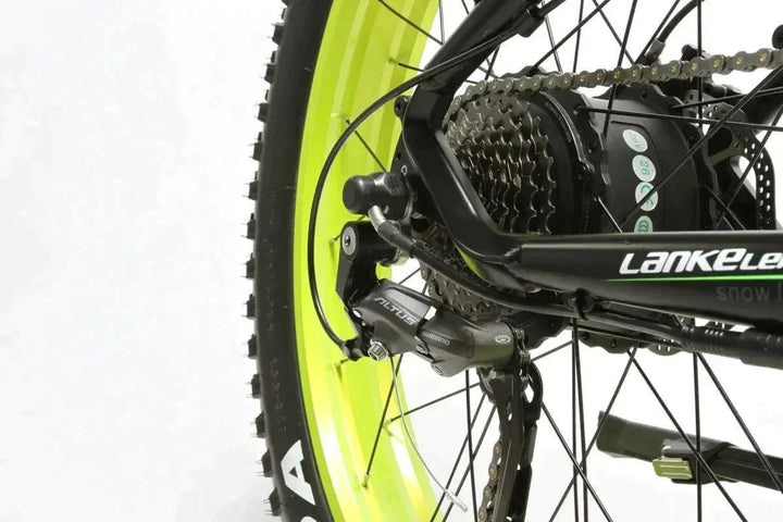 Lankeleisi XC4000 Fat Tire Electric Bike for Mountain Trails and All-Terrain Riding