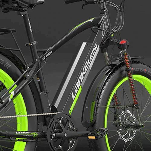 Lankeleisi XC4000 Fat Tire Electric Bike for Mountain Trails and All-Terrain Riding
