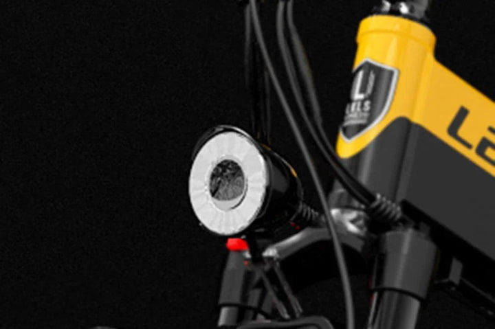 Lankeleisi XT750 Sports Version Electric Folding Fat Tire Mountain Bike