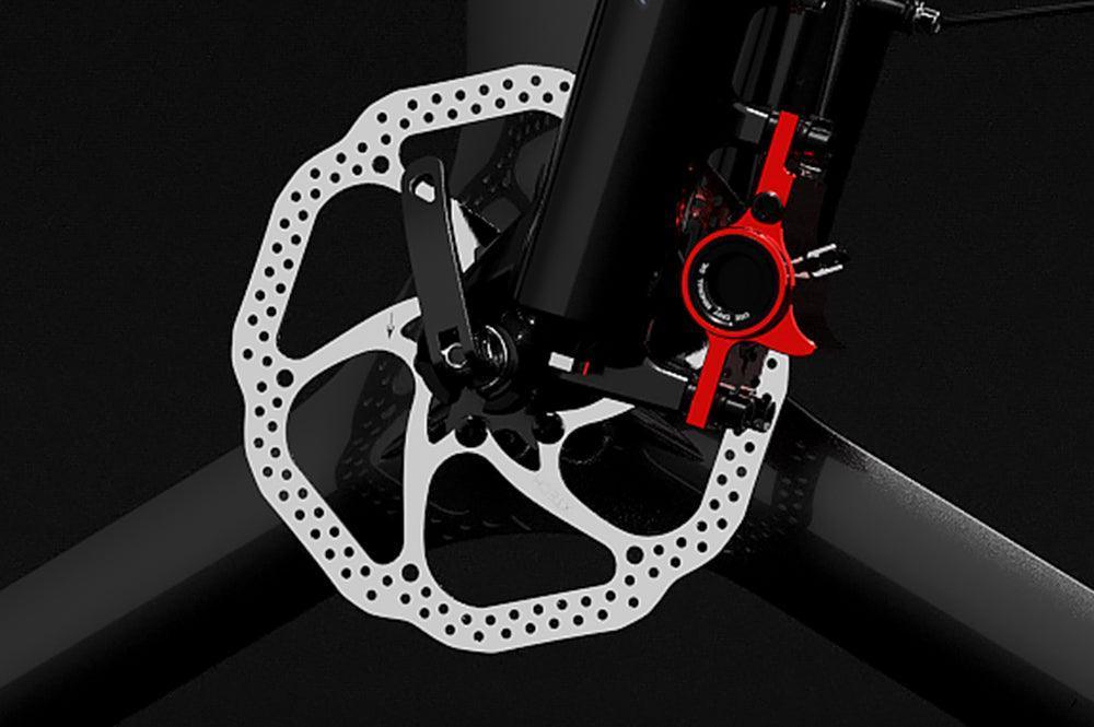 Lankeleisi XT750 Sports Version Electric Folding Fat Tire Mountain Bike