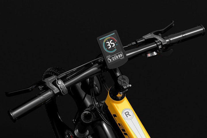 Lankeleisi XT750 Sports Version Electric Folding Fat Tire Mountain Bike