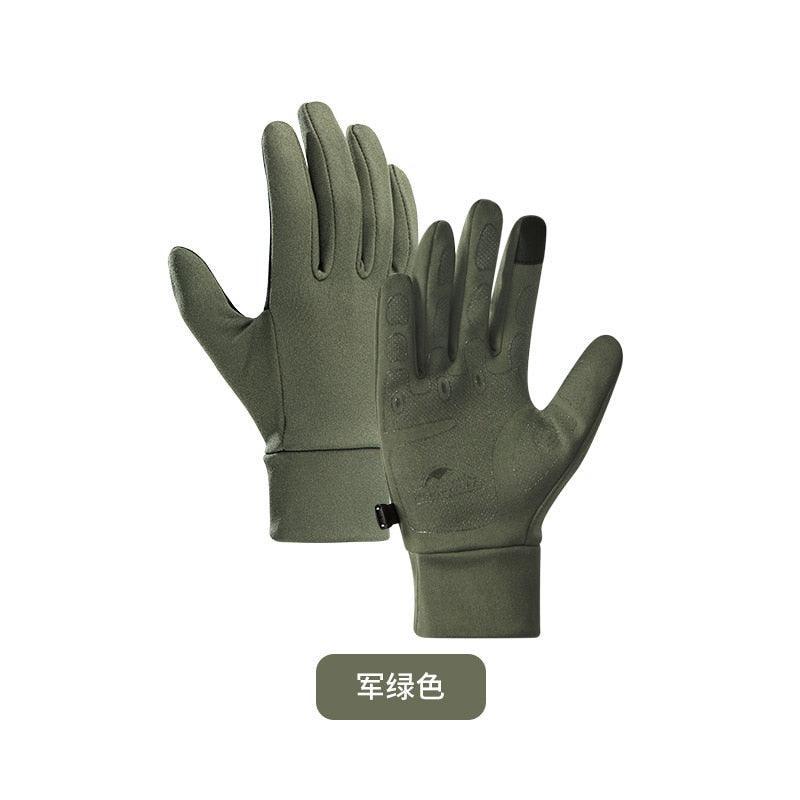 Naturehike Ultralight Touchscreen Cycling Gloves - 38g Non-slip Silicone Grip - High-Elastic Full Finger Mittens for Hiking, Climbing &amp; Running - Unisex